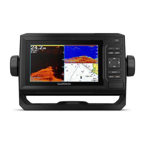 Tamanhos, Medidas e Dimensões do produto GPS e Sonar / ChartPlotter Garmin ECHOMAP PLUS 62cv (s/ Transducer)