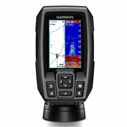 Tamanhos, Medidas e Dimensões do produto GPS e Sonar Fishfinder Garmin STRIKER 4 CHIRP (c/ Transducer HD-ID)