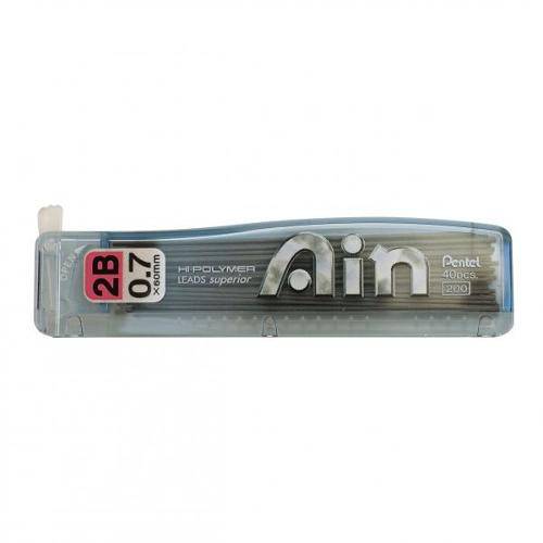 Tamanhos, Medidas e Dimensões do produto Grafite Pentel Ain 0.7mm 2b Tubo C/40