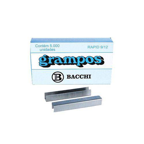 Tamanhos, Medidas e Dimensões do produto Grampos Rapid 9/12 Galvanizado Cxc/5000 Bacchi