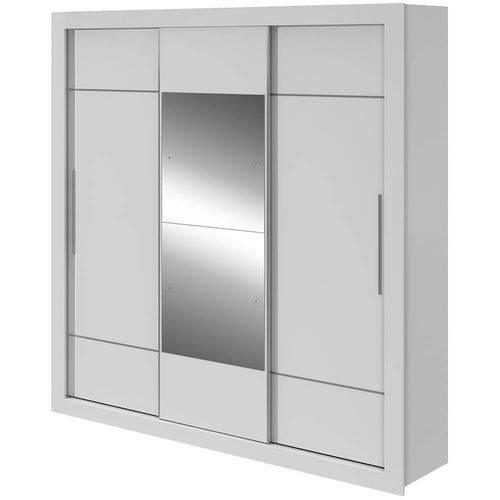 Tamanhos, Medidas e Dimensões do produto Guarda-Roupa Vicenza Branco 3 Portas e 3 Gavetas C/espelho- Lopas