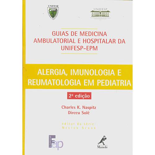 Tamanhos, Medidas e Dimensões do produto Guia de Alergia, Imunologia e Reumatologia em Pediatria