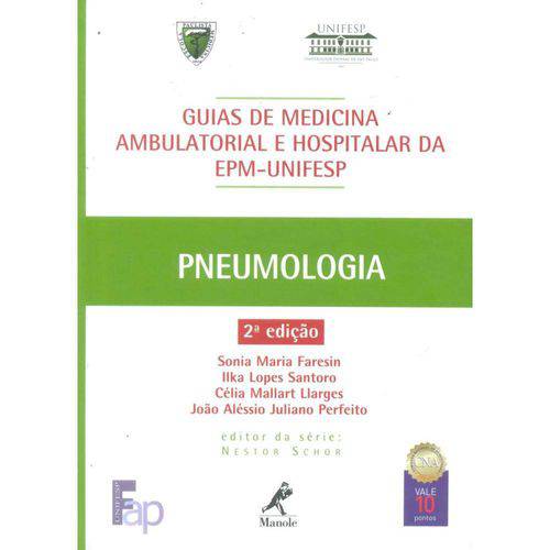Tamanhos, Medidas e Dimensões do produto Guia de Pneumologia 1ª Ed