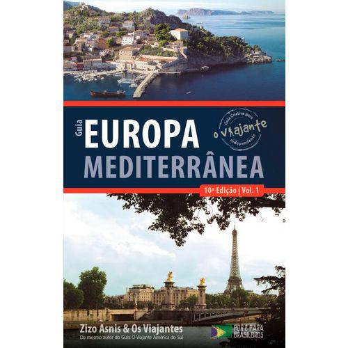 Tamanhos, Medidas e Dimensões do produto Guia o Viajante - Europa Mediterrânea - Vol. 1 - 10ª Ed. 2015