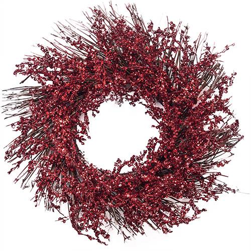 Tamanhos, Medidas e Dimensões do produto Guirlanda Paetês Vermelhos - Christmas Traditions
