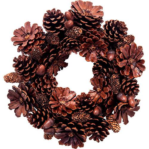 Tamanhos, Medidas e Dimensões do produto Guirlanda Pinhas, 35cm - Christmas Traditions