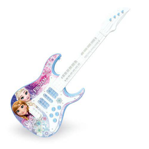 Tamanhos, Medidas e Dimensões do produto Guitarra Eletrônica Musical Infantil - Disney Frozen - Toyng