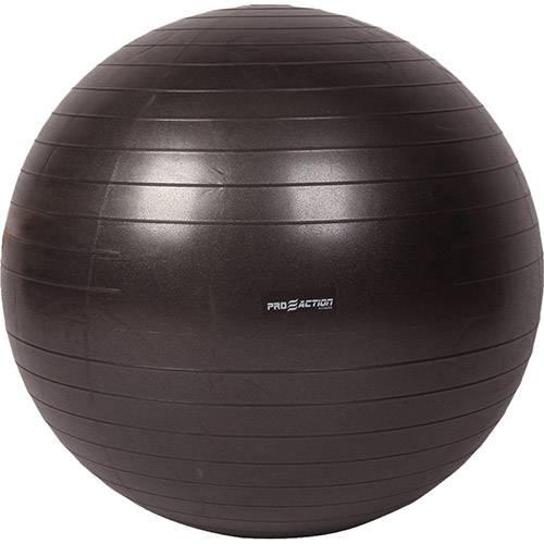 Tamanhos, Medidas e Dimensões do produto Gym Ball Anti Estouro Proaction 75cm - Preto