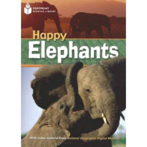 Tamanhos, Medidas e Dimensões do produto Happy Elephants - Level 8000 - Col. Footprint Reading Library ( American English )