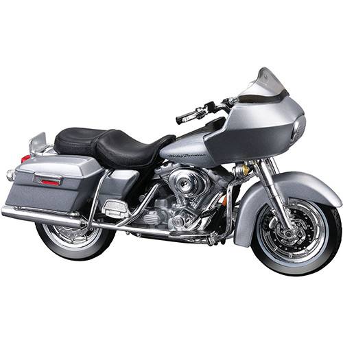 Tamanhos, Medidas e Dimensões do produto Harley-Davidson 1:18 2002 FLTR Road Glide Série 28 - Maisto