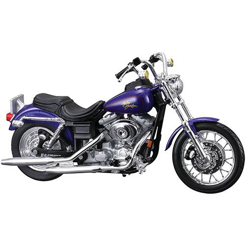 Tamanhos, Medidas e Dimensões do produto Harley-Davidson 1:18 2000 FXDL Dyna Low Rider Série 28 - Maisto