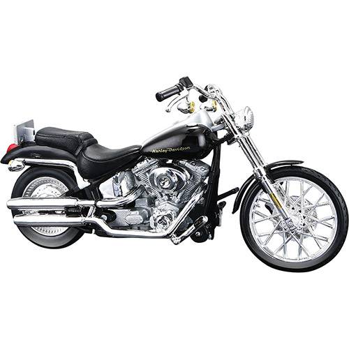 Tamanhos, Medidas e Dimensões do produto Harley-Davidson 1:18 2000 FXSTD Softail Deuce Série 31 - Maisto