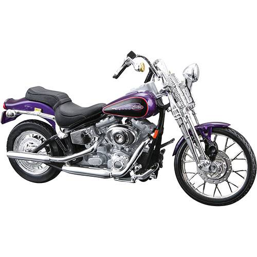Tamanhos, Medidas e Dimensões do produto Harley-Davidson 1:18 2001 FXSTS Springer Softail Série 29 - Maisto