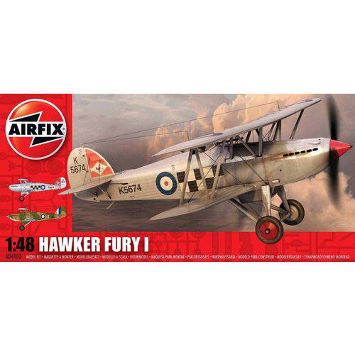 Tamanhos, Medidas e Dimensões do produto Hawker Fury I - 1/48 - Airfix A04103
