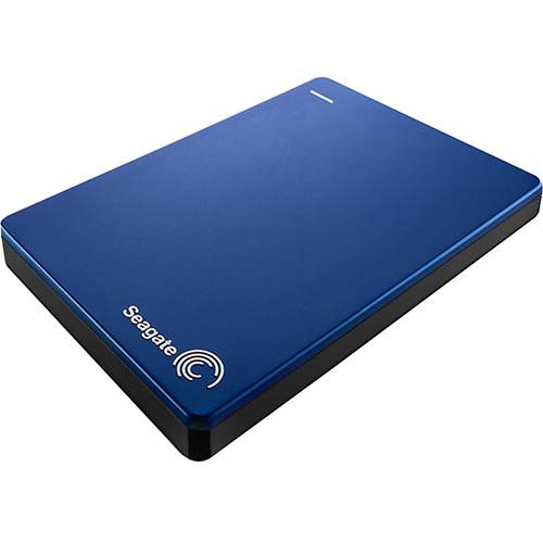 Tamanhos, Medidas e Dimensões do produto HD Externo Portátil Seagate Backup Plus Slim 2TB Azul