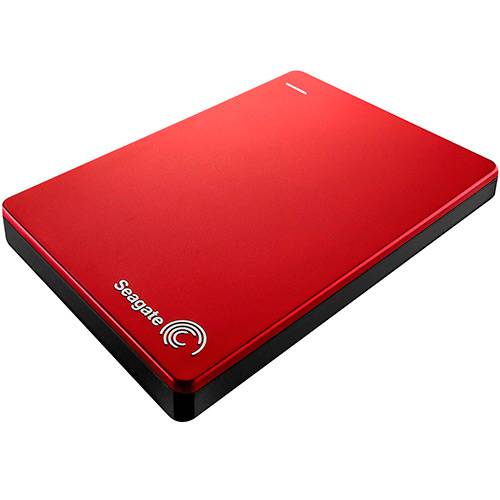 Tamanhos, Medidas e Dimensões do produto HD Externo Portátil Seagate Backup Plus 2TB Vermelho