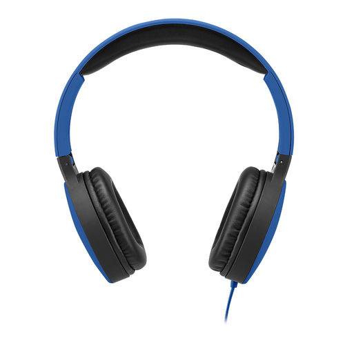 Tamanhos, Medidas e Dimensões do produto Headphone Dobrável New Fun P2 Multilaser Azul - PH272