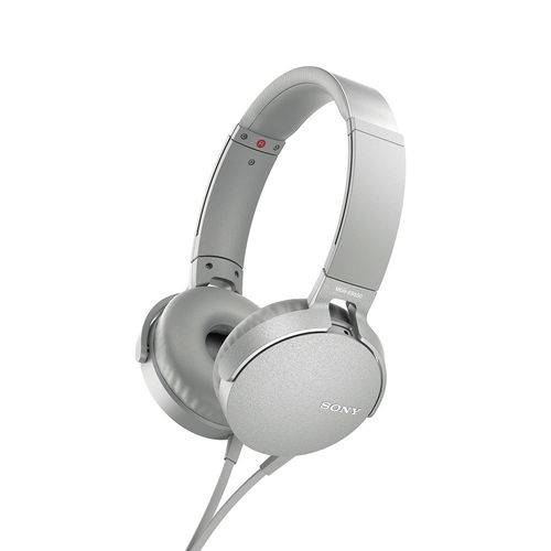 Tamanhos, Medidas e Dimensões do produto Headphone Sony MDR-XB550AP com Extra Bass Branco