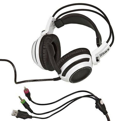 Tamanhos, Medidas e Dimensões do produto Headset Gamer Fone com Microfone 7.1 Virtual USB P2 Pc Notebook Knup Kp-400