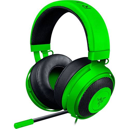Tamanhos, Medidas e Dimensões do produto Headset Razer Kraken Pro V2 Green Oval com Mic (PS4, PC e Mac) - Verde