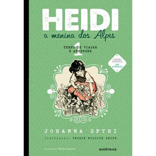 Tamanhos, Medidas e Dimensões do produto Heidi ¿ Volume 1 a Menina dos Alpes - Tempo de Viajar e Aprender - 1ª Ed.