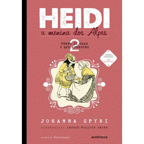 Tamanhos, Medidas e Dimensões do produto Heidi ¿ Volume 2 - a Menina dos Alpes - Tempo de Usar o que Aprendeu - 1ª Ed.