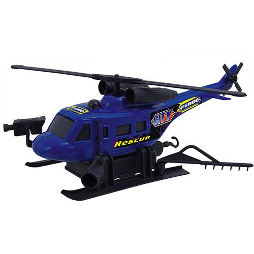 Tamanhos, Medidas e Dimensões do produto Helicóptero City Force Super Fricção - Cardoso Brinquedo