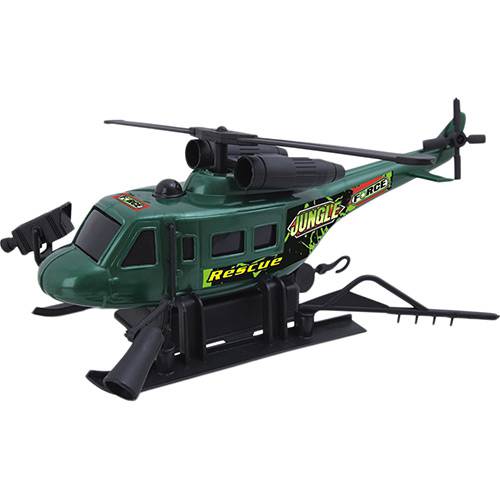 Tamanhos, Medidas e Dimensões do produto Helicóptero Jungle Force Super Fricção - Cardoso Brinquedo