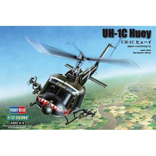 Tamanhos, Medidas e Dimensões do produto Helicoptero Uh-1c Huey - Hobbyboss