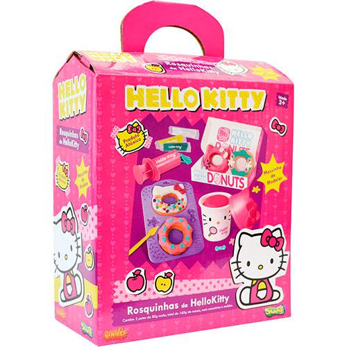 Tamanhos, Medidas e Dimensões do produto Hello Donuts Massinha Hello Kitty - Sunny Brinquedos
