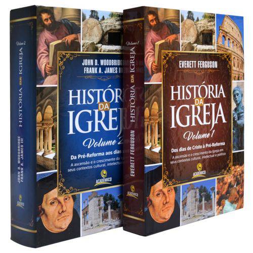 Tamanhos, Medidas e Dimensões do produto Historia da Igreja - Vol I e Ii - Central Gospel