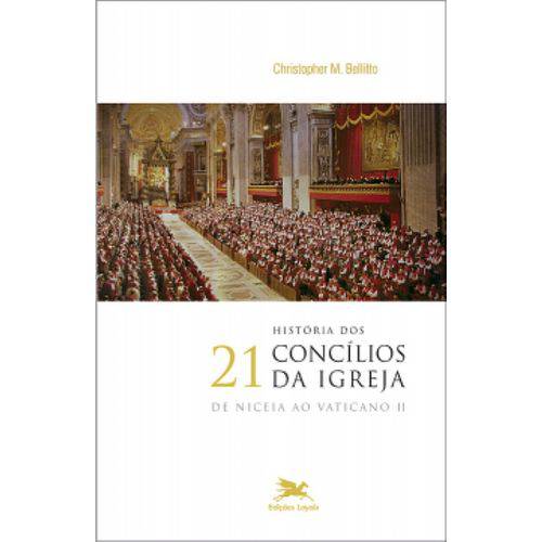 Tamanhos, Medidas e Dimensões do produto História dos 21 Concílios da Igreja - de Niceia ao Vaticano 2