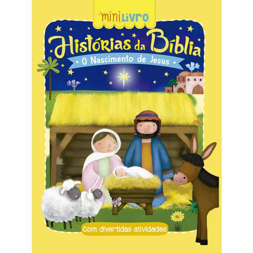 Tamanhos, Medidas e Dimensões do produto Histórias Bíblicas: o Nascimento de Jesus - Coleção Minilivros