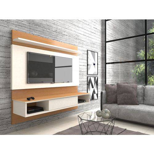 Tamanhos, Medidas e Dimensões do produto Home Suspenso Napoles 2.2 Noce com Off White - Beemóveis