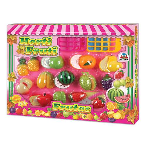 Tamanhos, Medidas e Dimensões do produto Horti Fruti Frutas Comidinha Brinquedo Crec Crec Infantil
