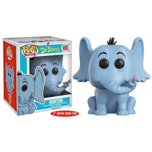 Tamanhos, Medidas e Dimensões do produto Horton 08 Pop Funko Dr Seuss - Super Sized