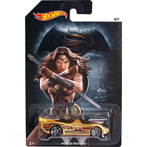 Tamanhos, Medidas e Dimensões do produto Hot Wheels Batman Vs Superman Power Pistons - Mattel