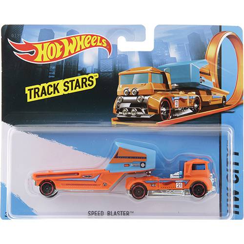 Tamanhos, Medidas e Dimensões do produto Hot Wheels Caminhão Velocidade na Pista Speed Blaster - Mattel