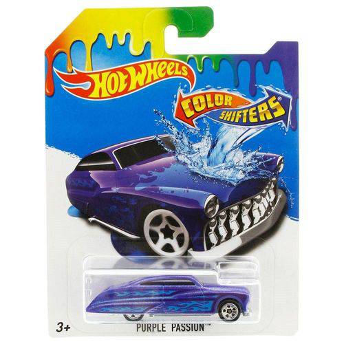 Tamanhos, Medidas e Dimensões do produto Hot Wheels Colour Shifters Purple Passion BHR15 - Mattel