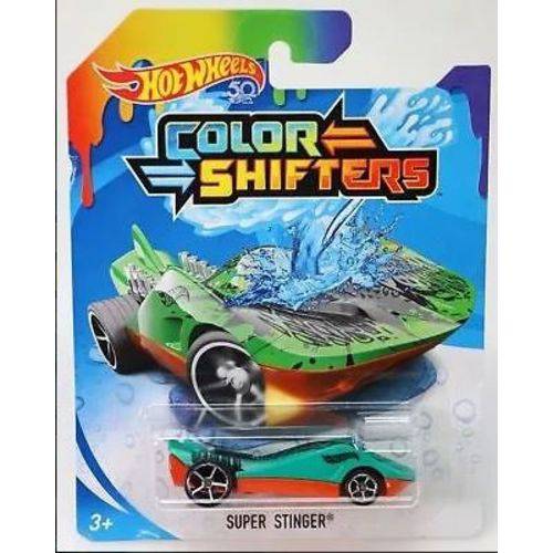 Tamanhos, Medidas e Dimensões do produto Hot Wheels Colour Shifters Super Stinger BHR15 - Mattel