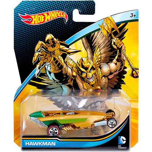 Tamanhos, Medidas e Dimensões do produto Hot Wheels DC Carro Hawkman - Mattel