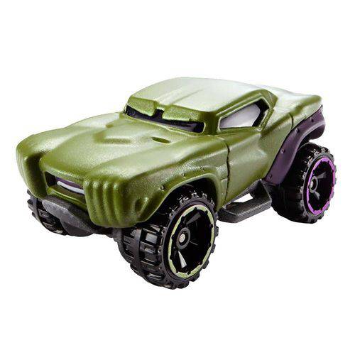 Tamanhos, Medidas e Dimensões do produto Hot Wheels Marvel Carro Hulk - Mattel