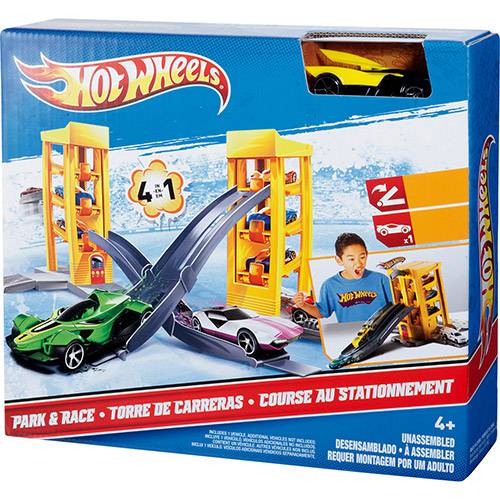 Tamanhos, Medidas e Dimensões do produto Hot Wheels Playset Especial - Garagem - Mattel