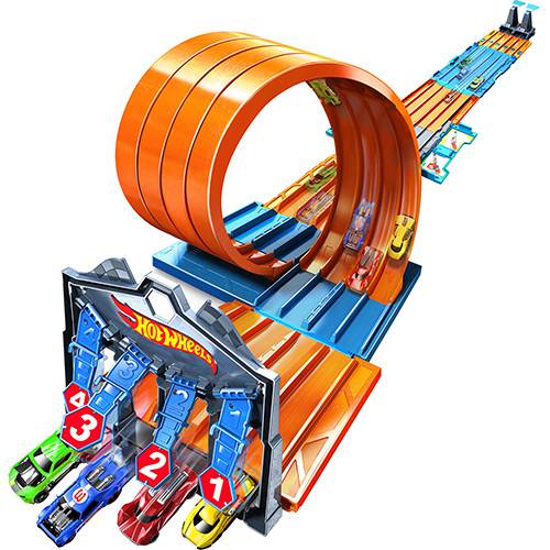 Tamanhos, Medidas e Dimensões do produto Hot Wheels Track Builder Fth77 - Mattel