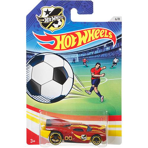 Tamanhos, Medidas e Dimensões do produto Hot Wheels UEFA Prototype - Mattel