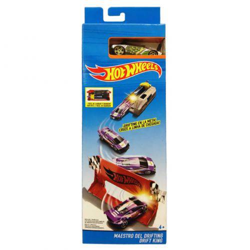 Tamanhos, Medidas e Dimensões do produto Hotwheels Action Pista+carro Maestro do Drifiting BLR01 - Mattel