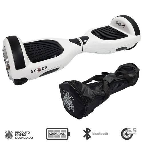 Tamanhos, Medidas e Dimensões do produto Hoverboard 6,5 Bat Samsung - Corinthians Branco