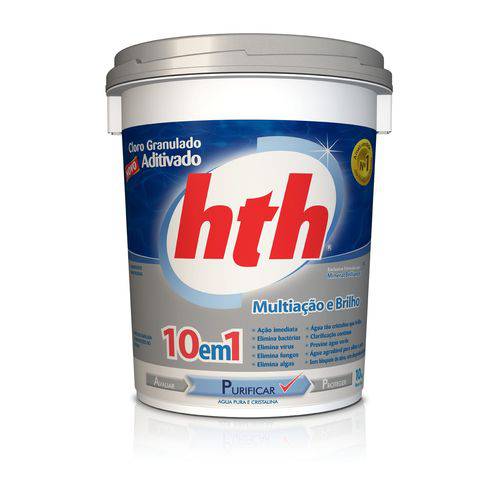 Tamanhos, Medidas e Dimensões do produto Hth Balde de 10 Kg (10 X 1) Hipoclorito Mineral Brilliance