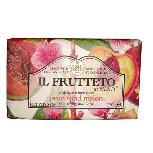 Tamanhos, Medidas e Dimensões do produto Il Frutteto Pêssego com Melão Nesti Dante - Sabonete Frutal em Barra 250g