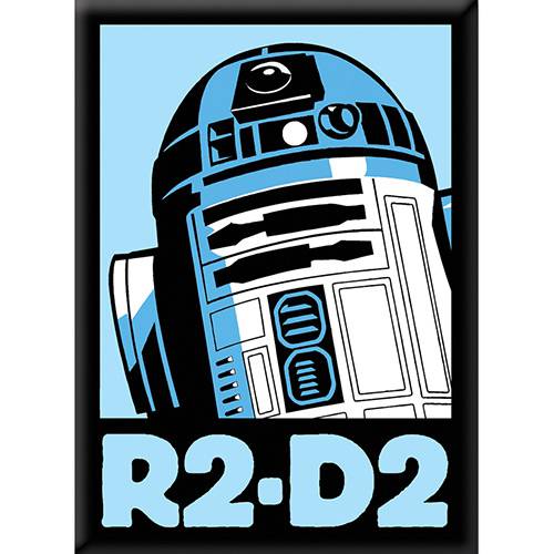 Tamanhos, Medidas e Dimensões do produto Imã Fotográfico Star Wars R2-D2 - Imãs do Brasil